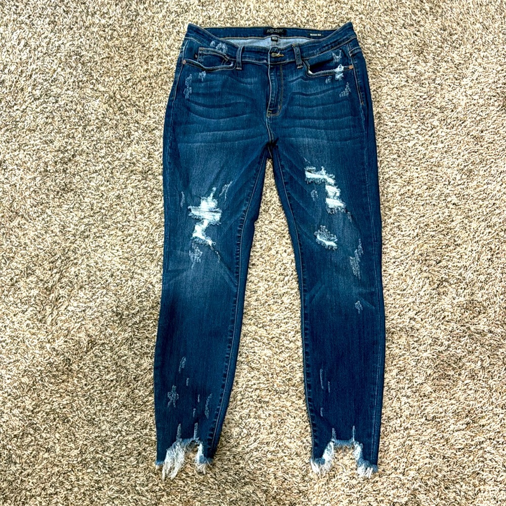 Judy Blue skinny fit distressed jeans